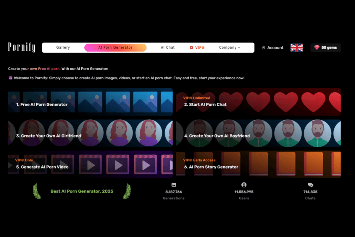 Pornify – Expands NSFW AI Chatbot with Images With Advanced Capabilities
