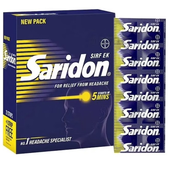 Saridon – Beat Headaches, Stay Active and Fresh