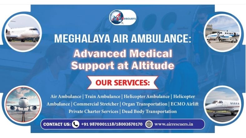air ambulance services in Meghalaya / air rescuers