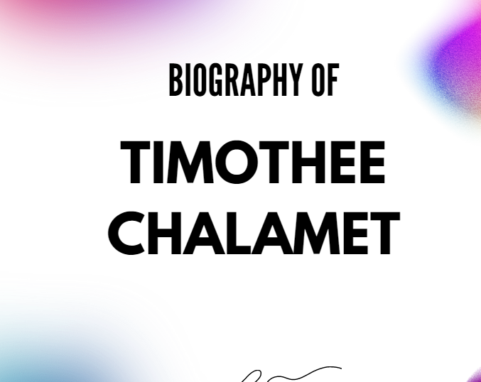 Timothee Chalamet Biography, Age, Height & Net Worth