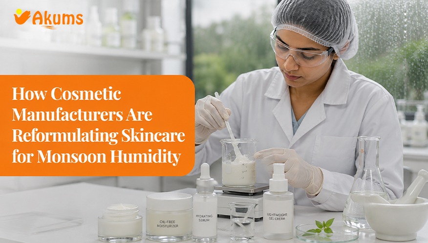 Cosmetics Manufacturers in India for Monsoon Skincare